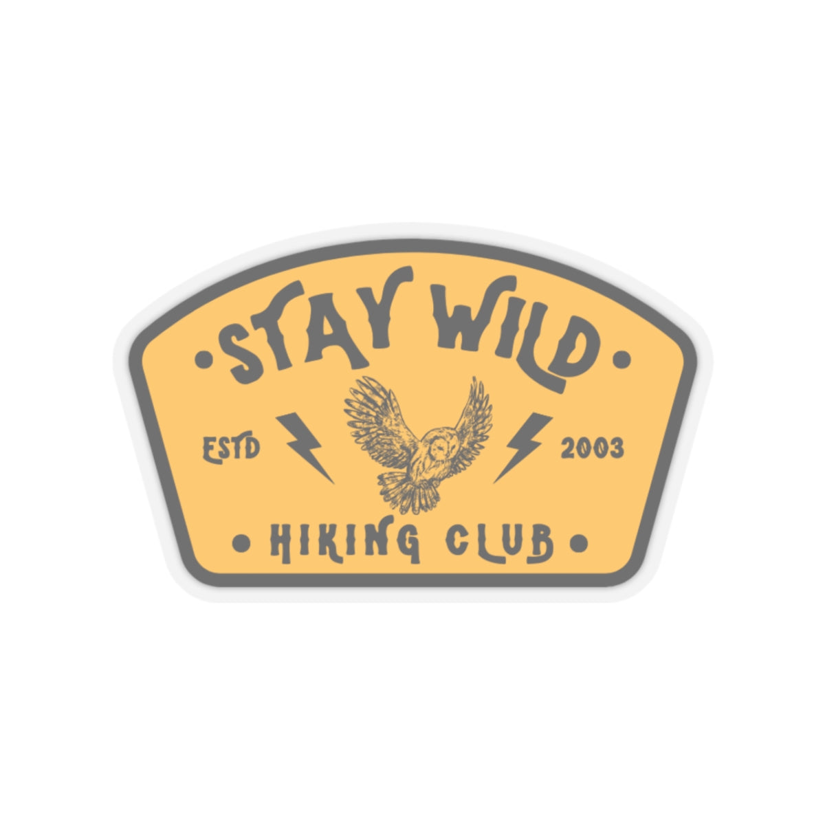 STAY WILD STICKER