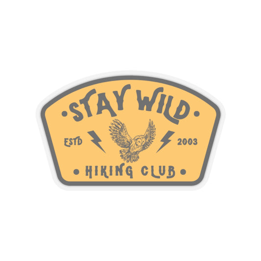 STAY WILD STICKER